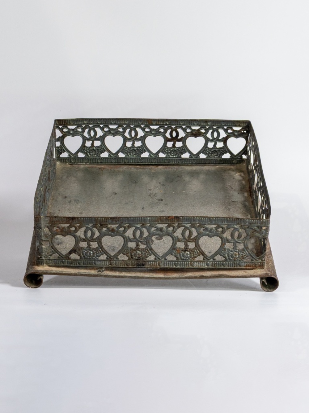 Whimsical rustic tin napkin holder!